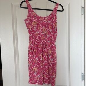 Floral Pink Lilly Pulitzer Sleeveless Dress